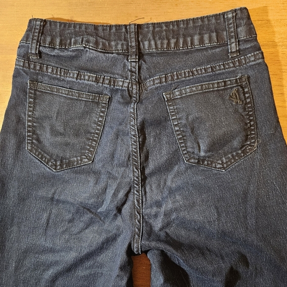 V.I.P. Wide Leg High Rise Black Jeans Size 9/10 - Picture 6 of 8